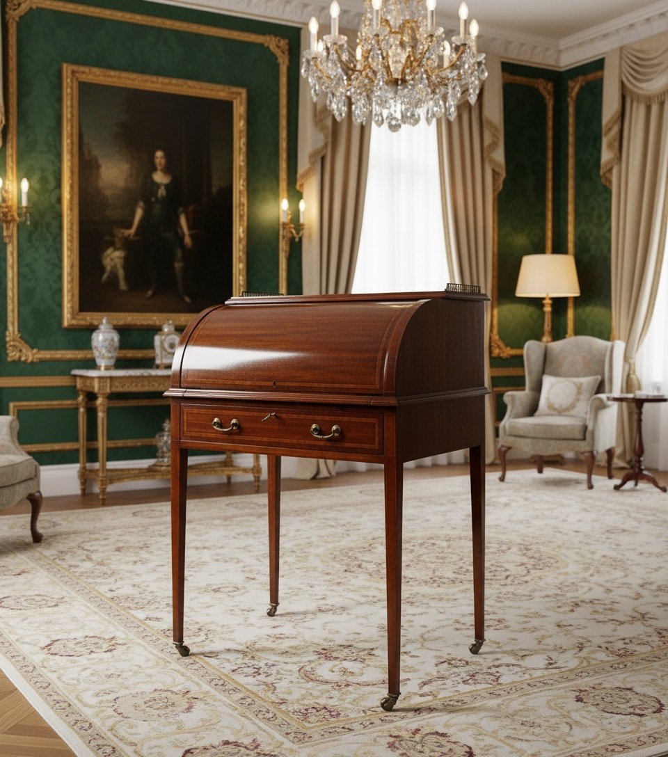 Scrivania a rullo - 1890 c. - immagine 2