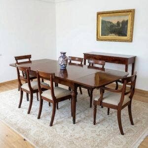 Tavolo da pranzo abete allungabile - L max 222,5 cm