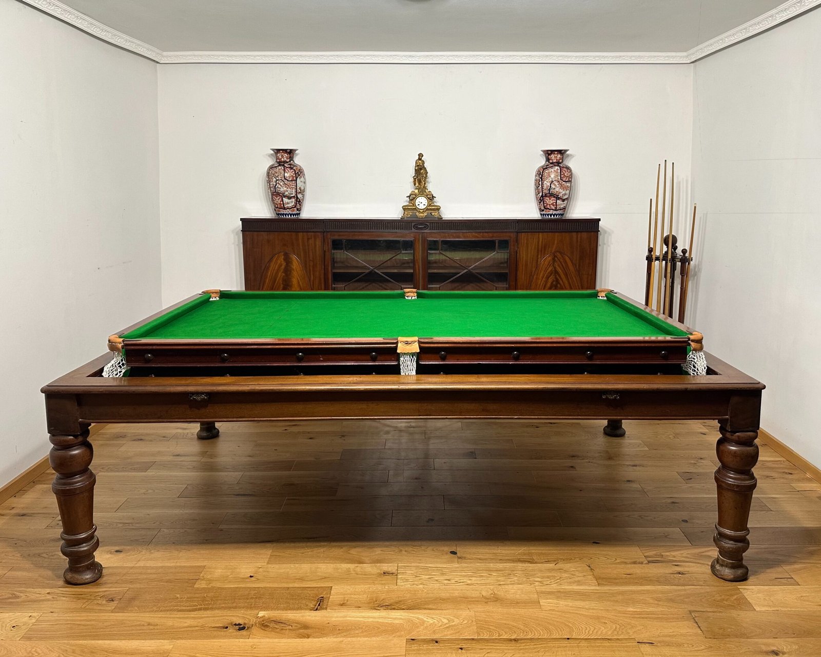 Biliardo "Rollover" in mogano - 250 x 145 cm