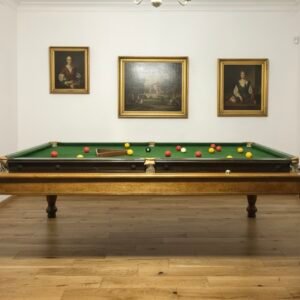 Biliardo "Rollover" in rovere - 241 x 137 cm