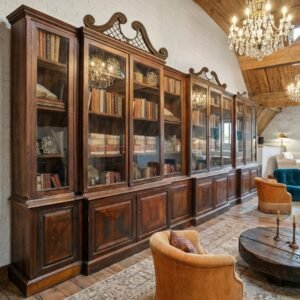 Libreria palissandro, Giorgio III - L 660 cm