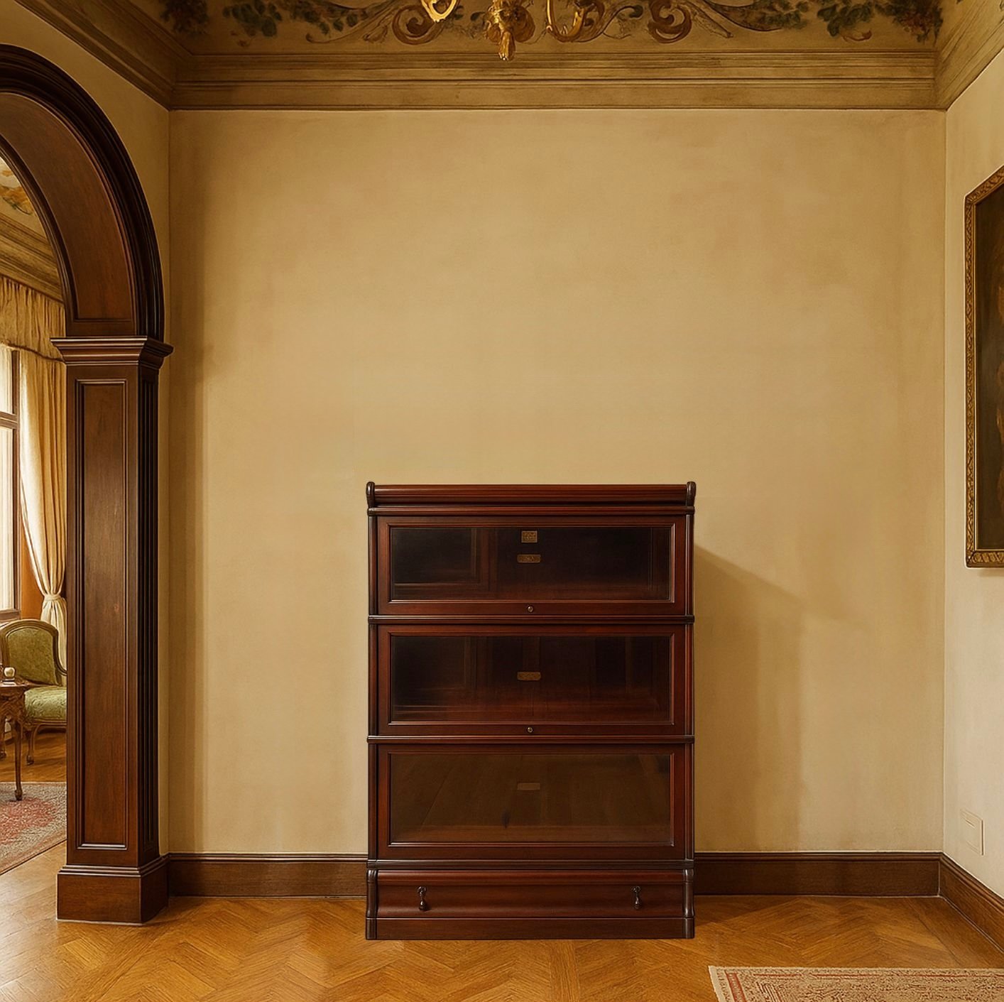 Libreria 3 moduli Globe Wernicke - H 121 cm