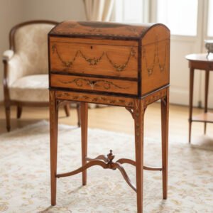 Vanity box in satiwood