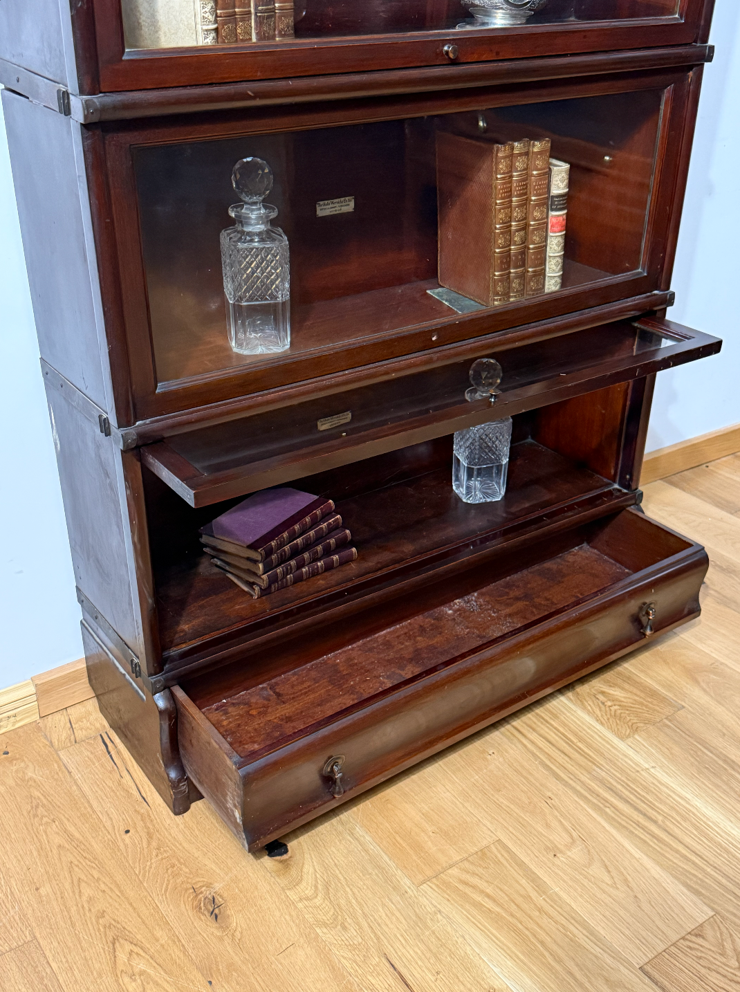 Libreria 3 moduli Globe Wernicke - H 121 cm - immagine 5