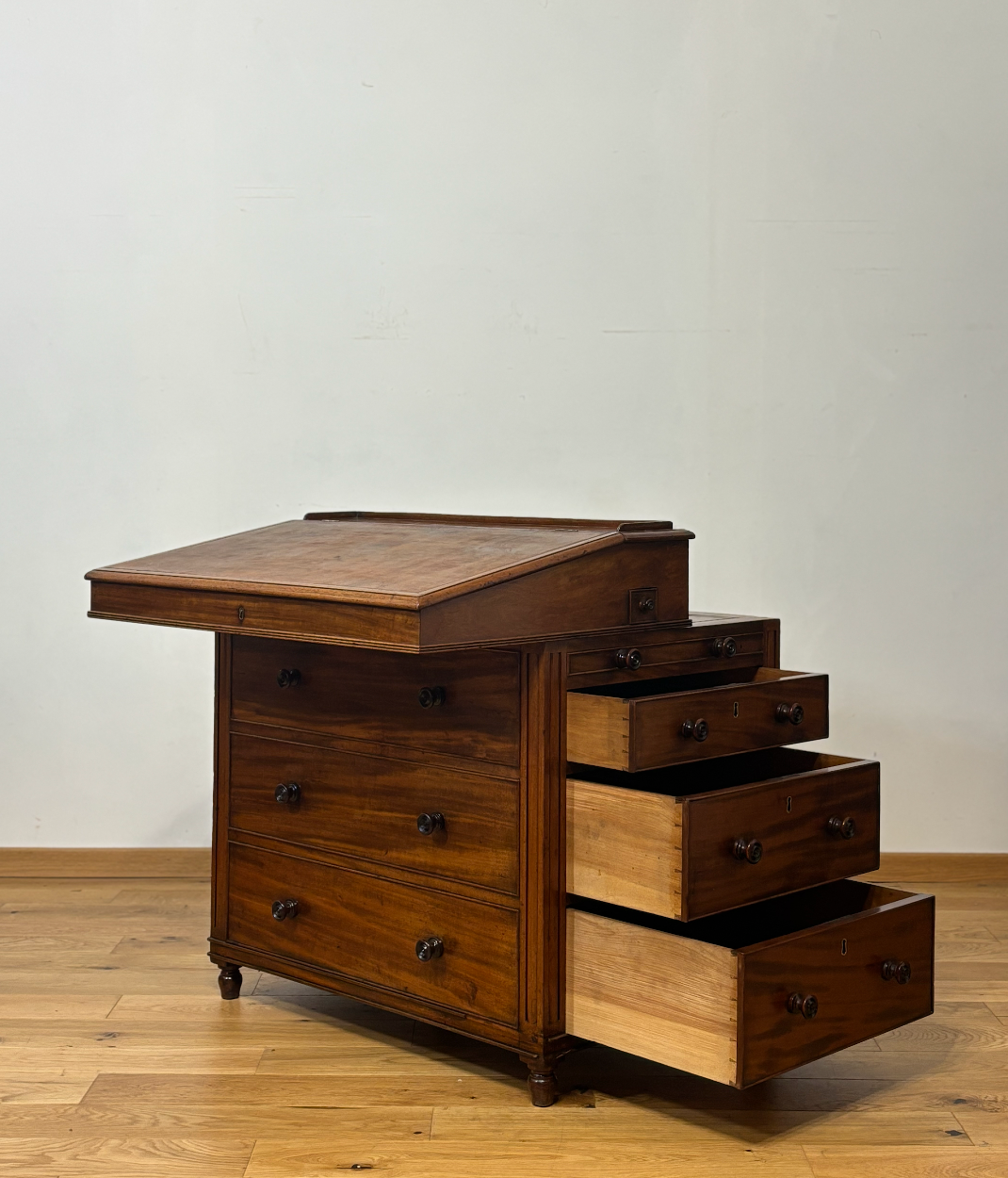 Davenport in mogano - 1880 c. - immagine 4