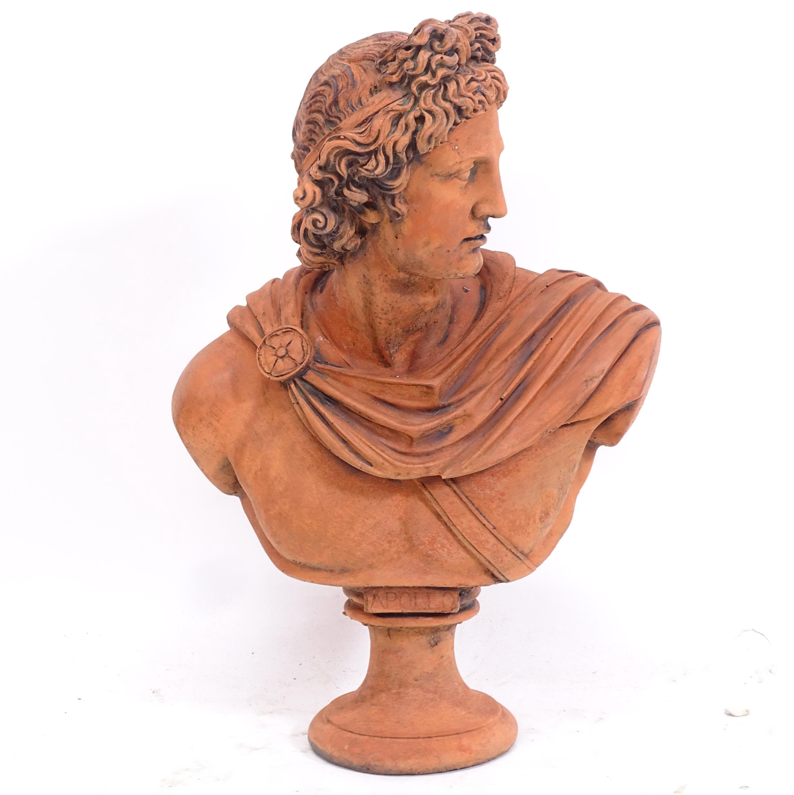 Busto in terracotta - H 52 cm - immagine 2