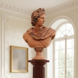 Busto in terracotta - H 52 cm