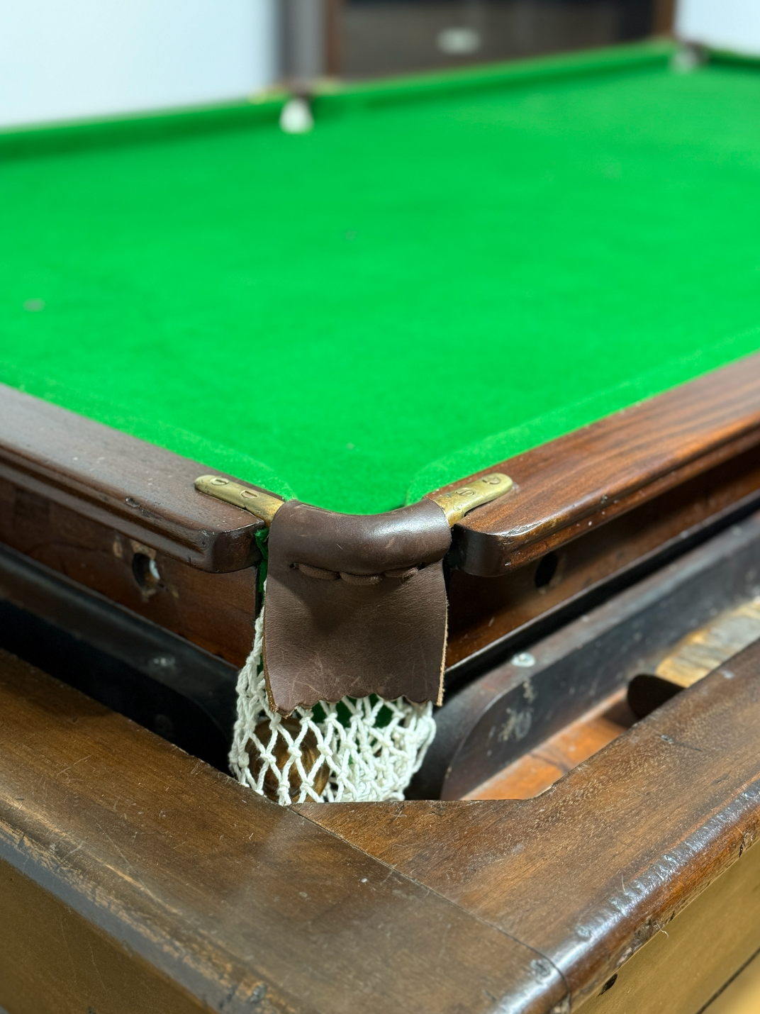 Biliardo "Rollover" in mogano - 210 x 122 cm - immagine 8