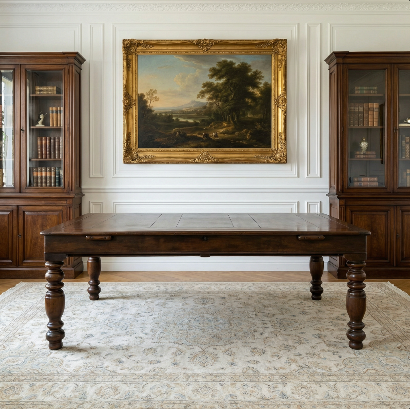 Biliardo "Rollover" in mogano - 210 x 122 cm - immagine 2